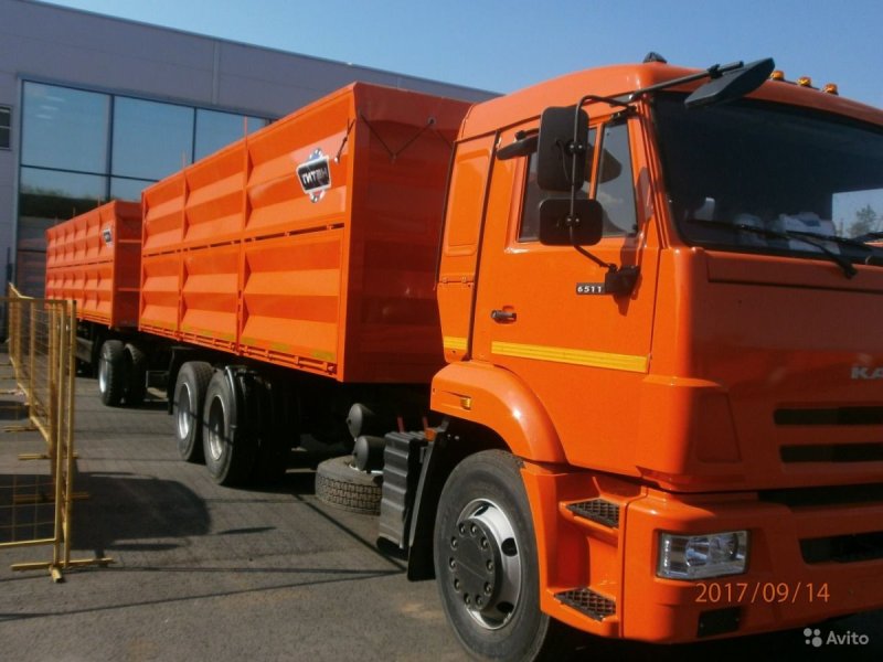 КАМАЗ 65115 зерновоз 846310 Титан