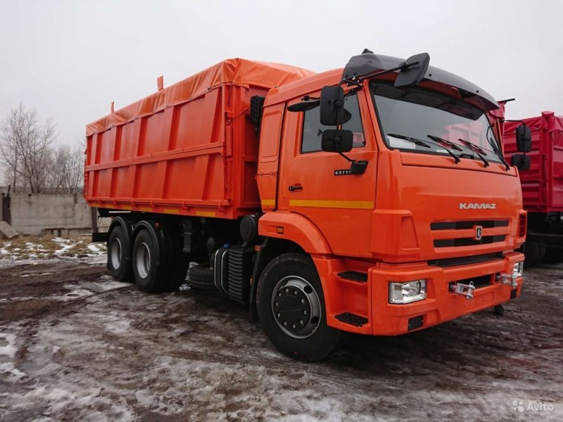Зерновоз КАМАЗ 65115 самосвал
