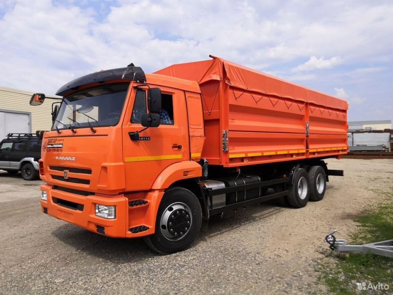 КАМАЗ 65115 зерновоз