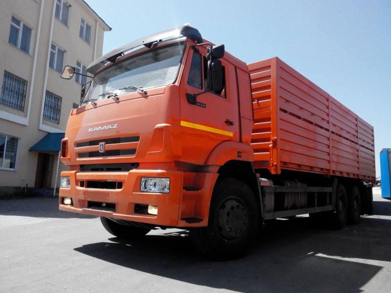 КАМАЗ 6520 зерновоз модель