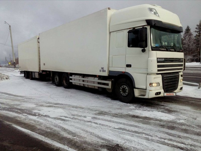 Грузовой рефрижератор Даф 105