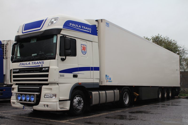 DAF XF 105 сцепка