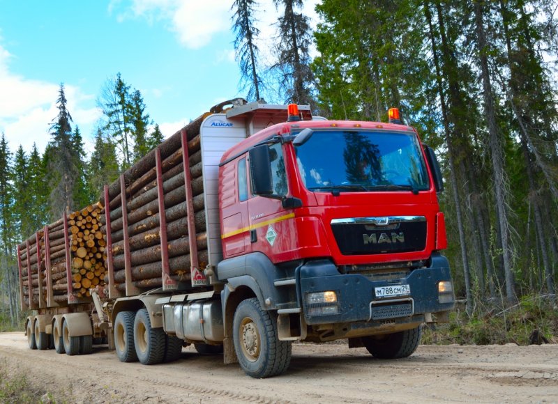 Сортиментовоз Volvo УЛК