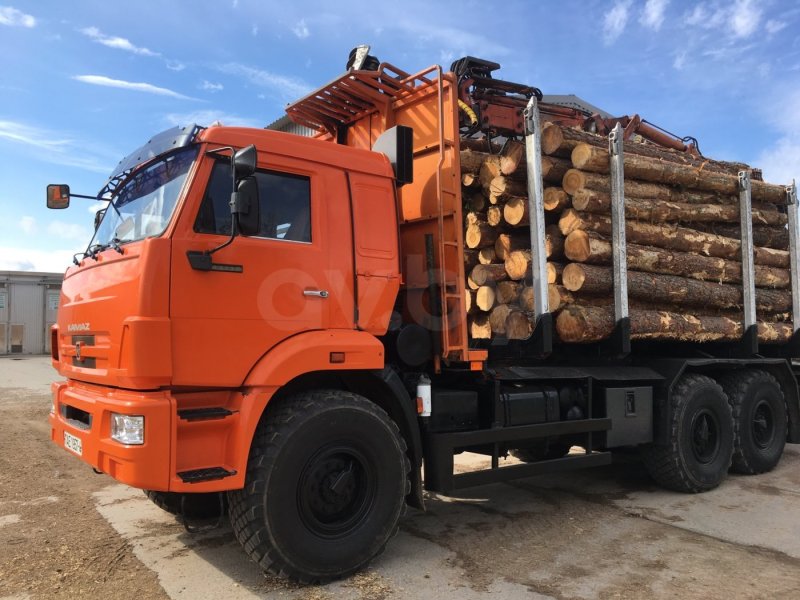 КАМАЗ 43118 сортиментовоз