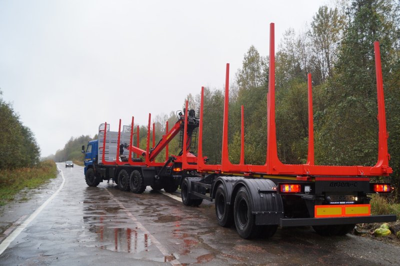 КАМАЗ 65207 сортиментовоз