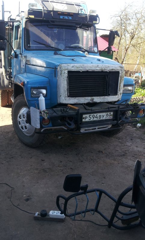 Козырёк на кабину ГАЗ 3309