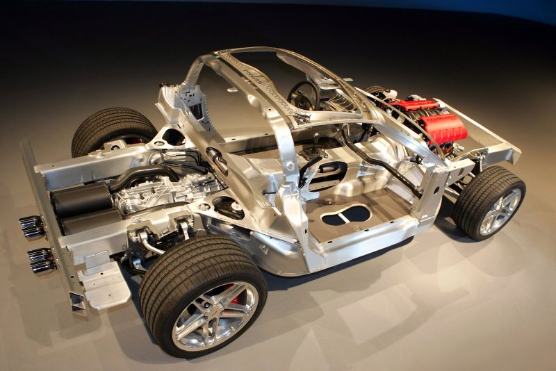 Chevrolet Corvette c5 рама