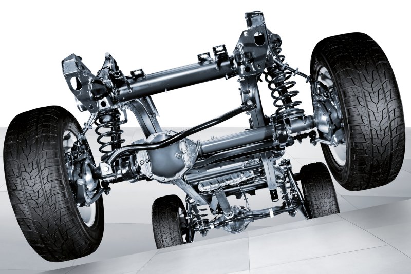 Mercedes Gelandewagen подвеска