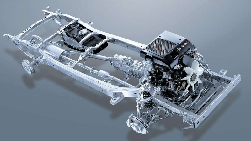 Рама Toyota Land Cruiser 100