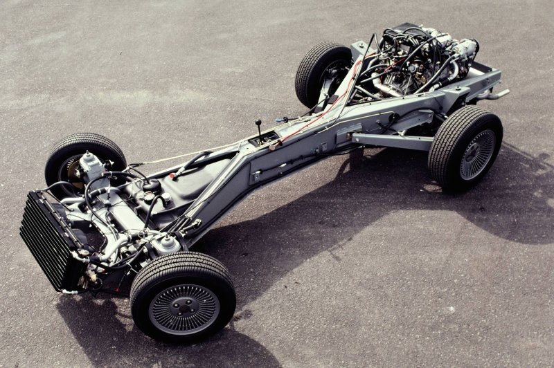 DELOREAN DMC-12 шасси
