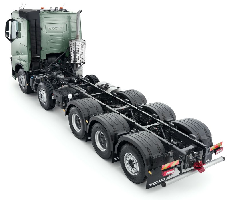 Volvo fh16 6х4 пневмоподвеска