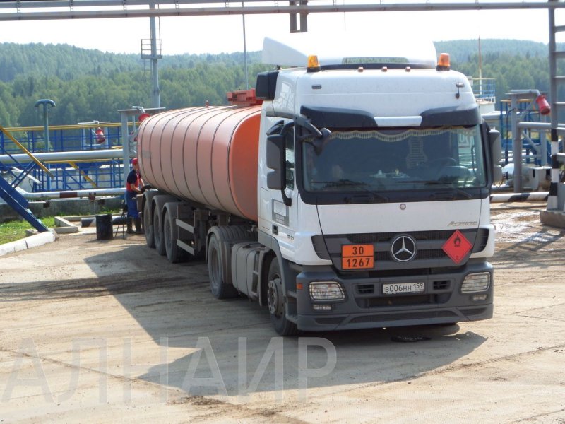 Scania бензовоз Роснефть