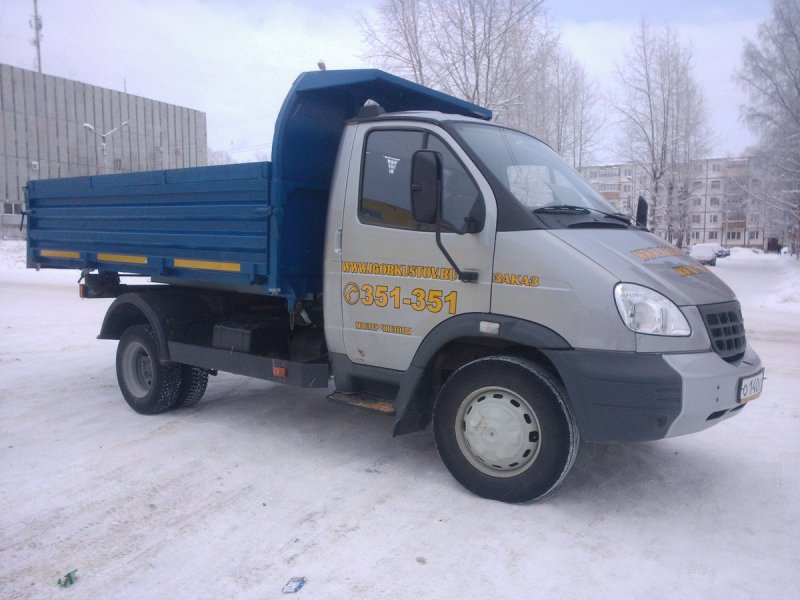 ГАЗ 33104 Валдай самосвал