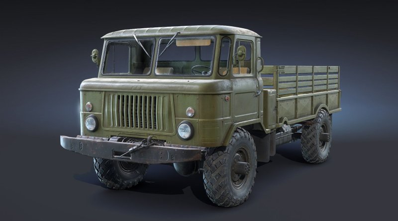 ГАЗ 66 3d model