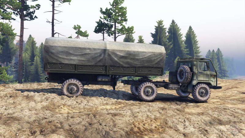 ГАЗ 66 тягач