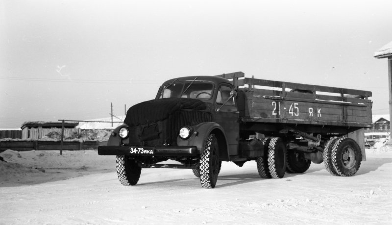 ЗИЛ-ММЗ-164ан седельный тягач