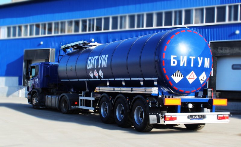 Цистерна полуприцеп Газпром