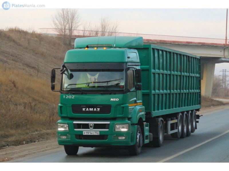 КАМАЗ 5490 ИТЕКО С контейнеровозом