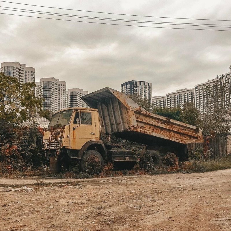 Заброшенные Грузовики