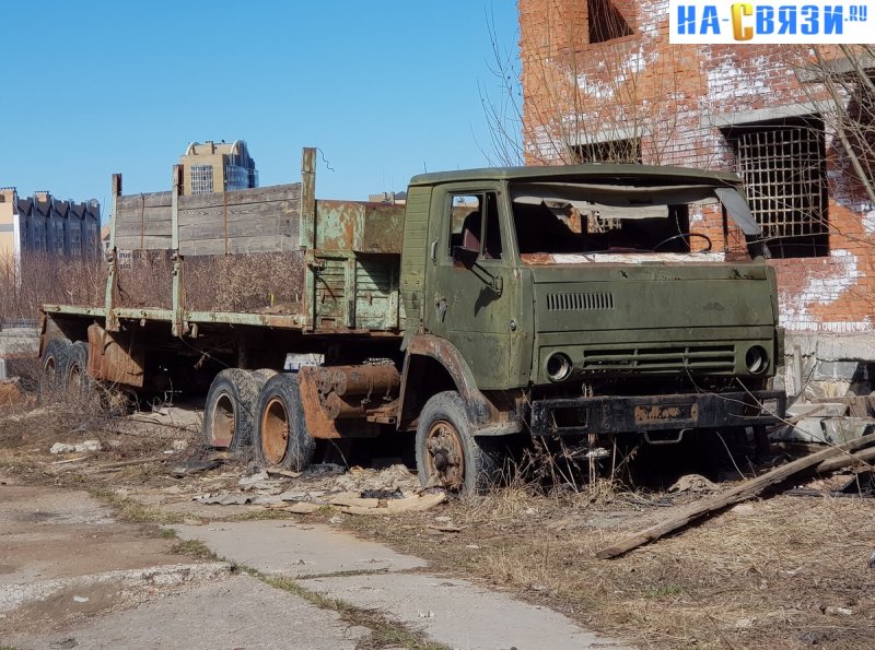 КАМАЗ 5320 заброшенный