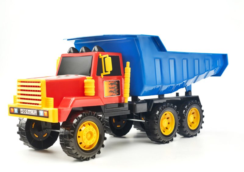 Грузовик Karolina Toys самосвал профи (40-0057) 56 см