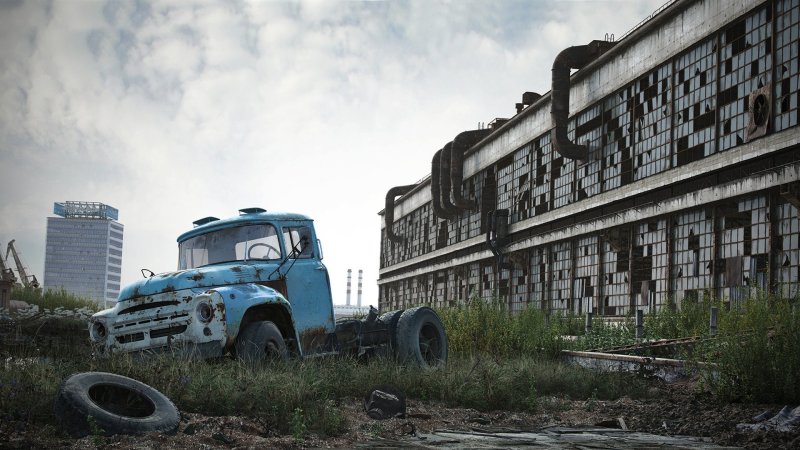 Заброшенный автозавод ЗИЛ