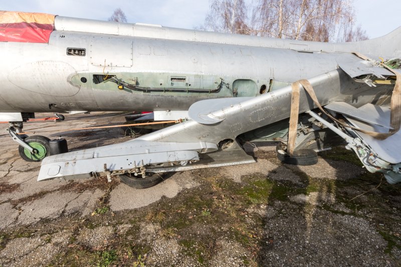 Су-17м на лыжном шасси