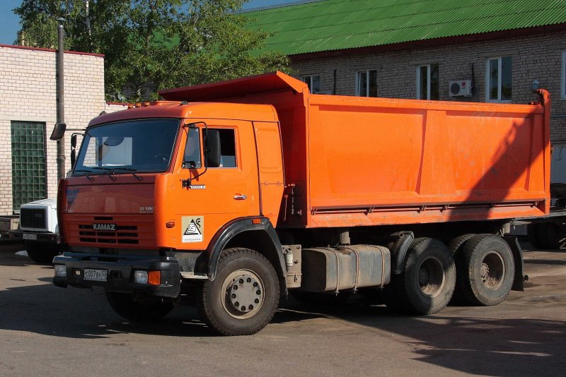 КАМАЗ 65115 сельхозник трехсторонник