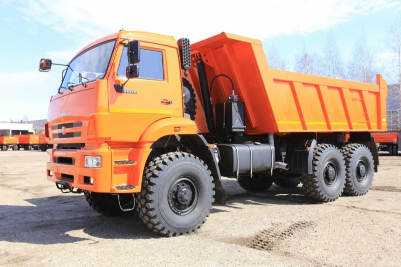 КАМАЗ 6522 6х6 самосвал