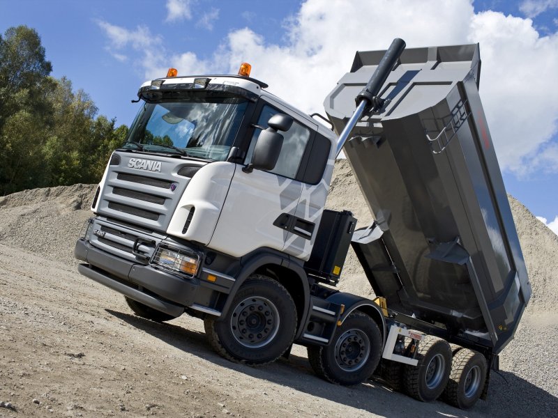 Scania g410 самосвал