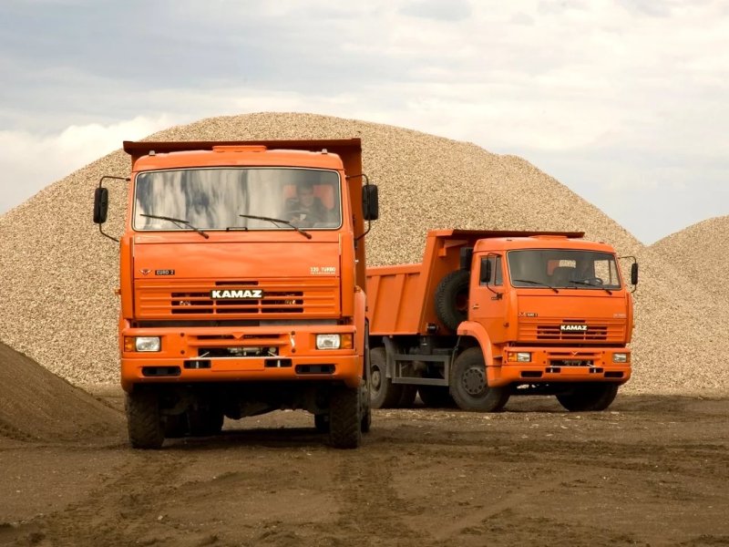 Щебень ПГС песок КАМАЗ