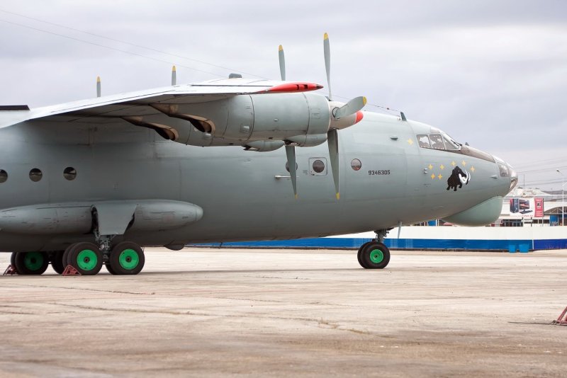 Мамонт на борту ан12