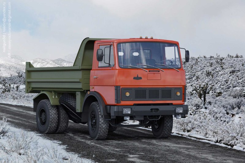 МАЗ 5551 самосвал