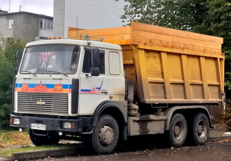 МАЗ 5516 С бортами