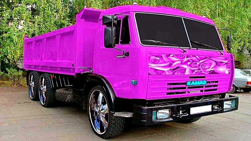 КАМАЗ 5511 крутой тюнинговый