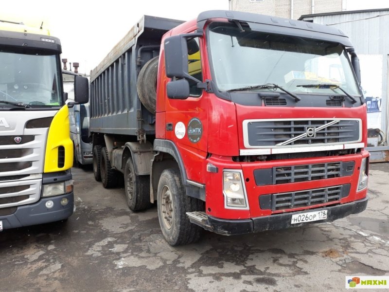 Volvo fm 8x4 самосвал