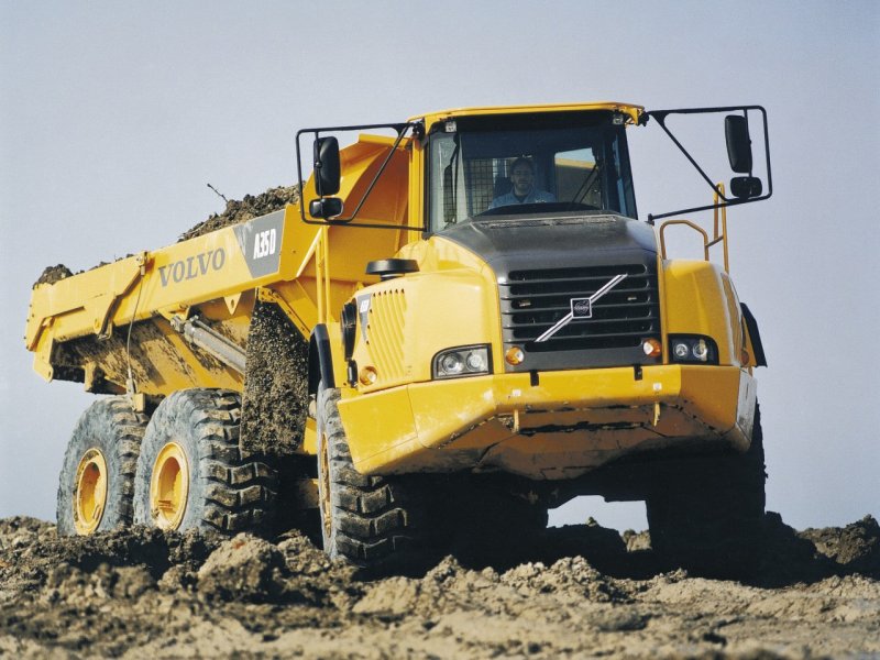 Самосвал Volvo a35d