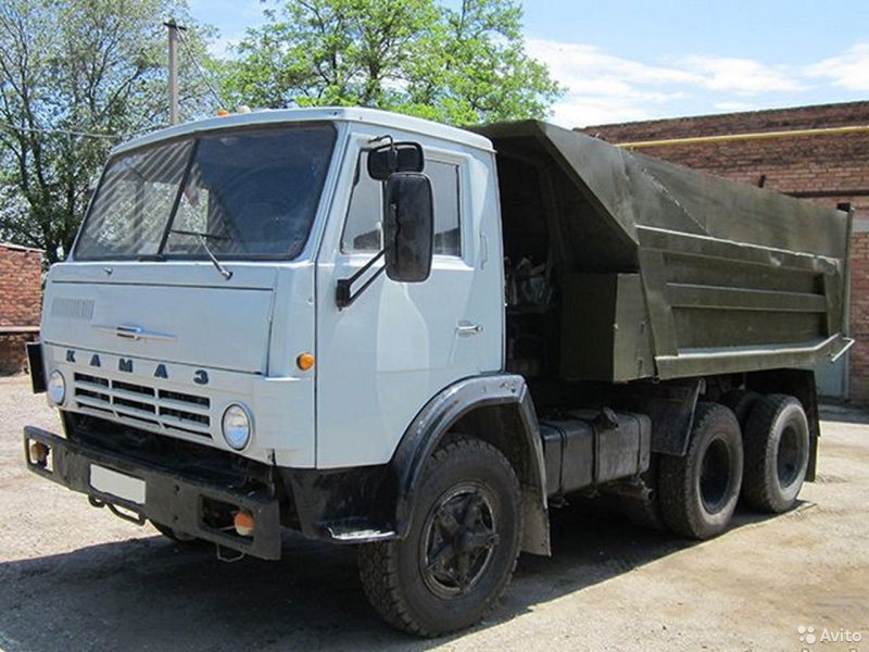 КАМАЗ 55111 самосвал серая кабина