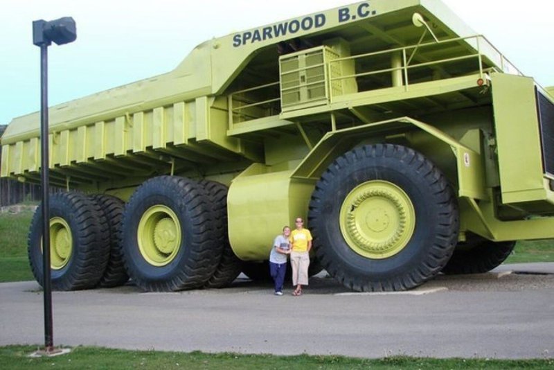 Terex 33 19 Titan и БЕЛАЗ