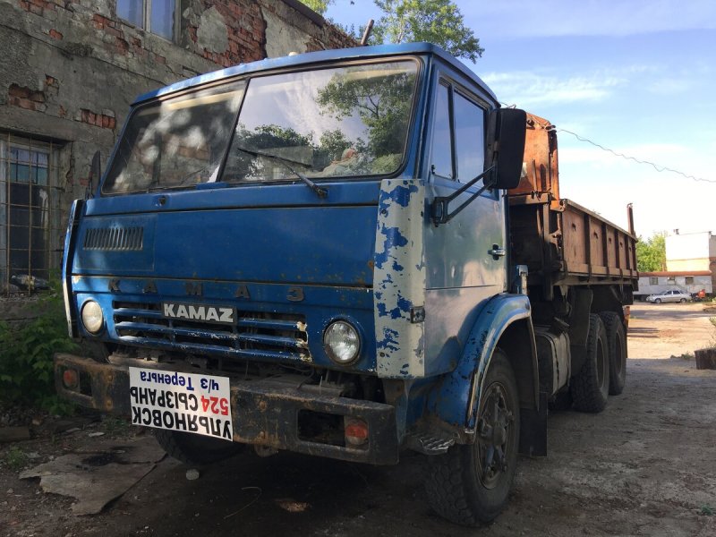 КАМАЗ 55102 синий