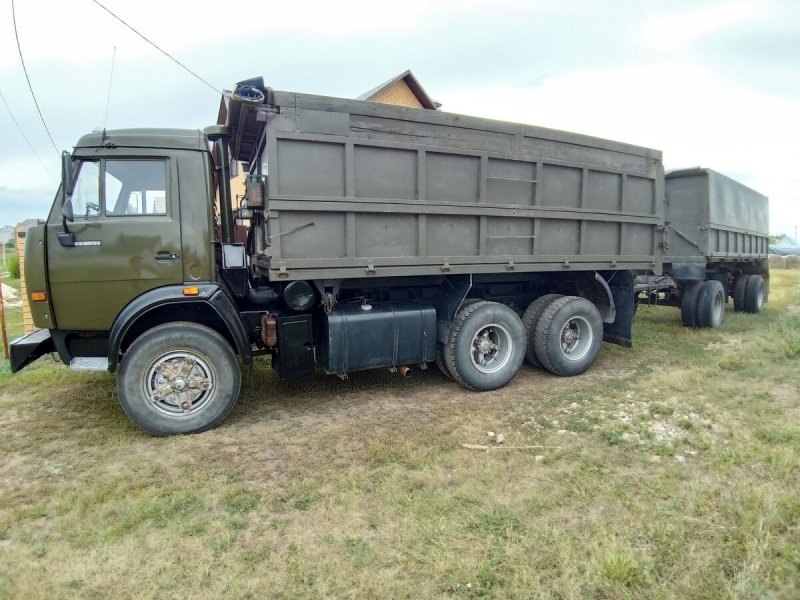 КАМАЗ 55102 самосвал сельхозник