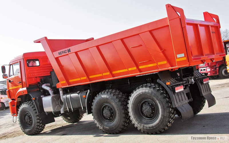 Самосвал КАМАЗ 65222 6х6