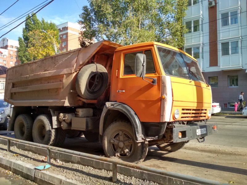 КАМАЗ-5511 строительный самосвал