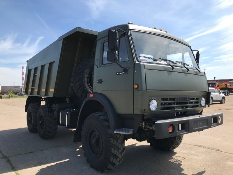 КАМАЗ 4310 вездеход самосвал