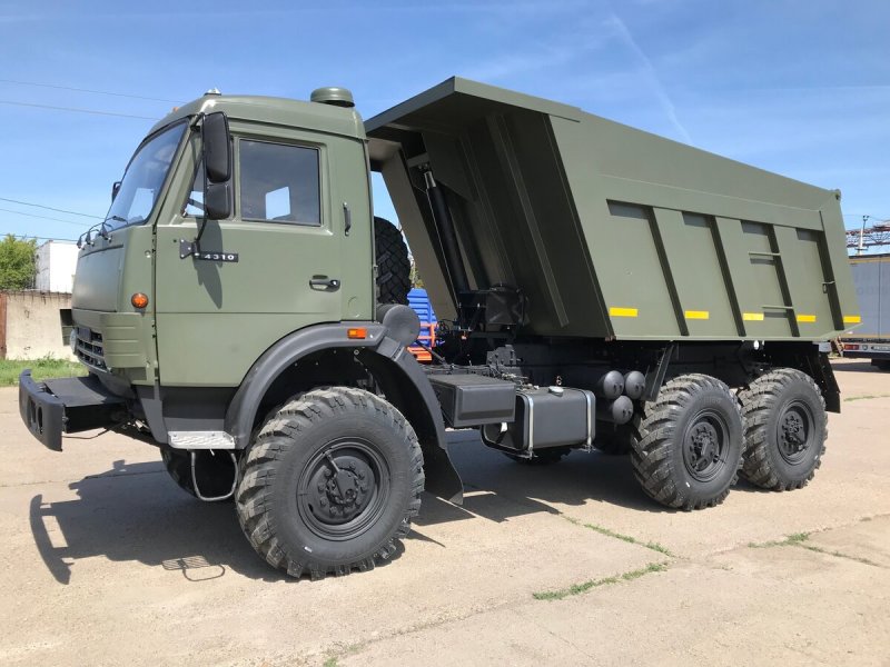 КАМАЗ 4310 самосвал военный
