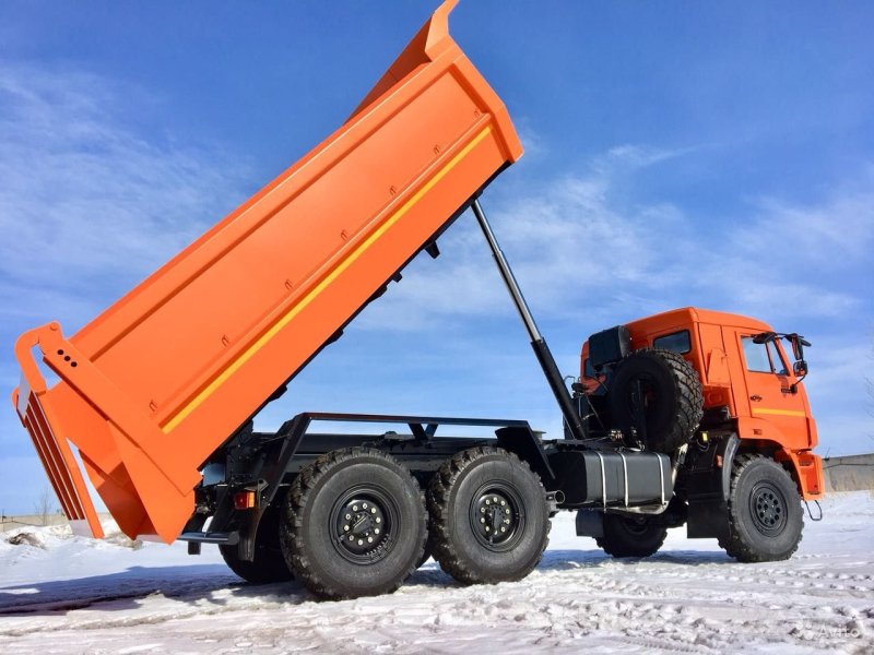 Самосвал 43118 высота