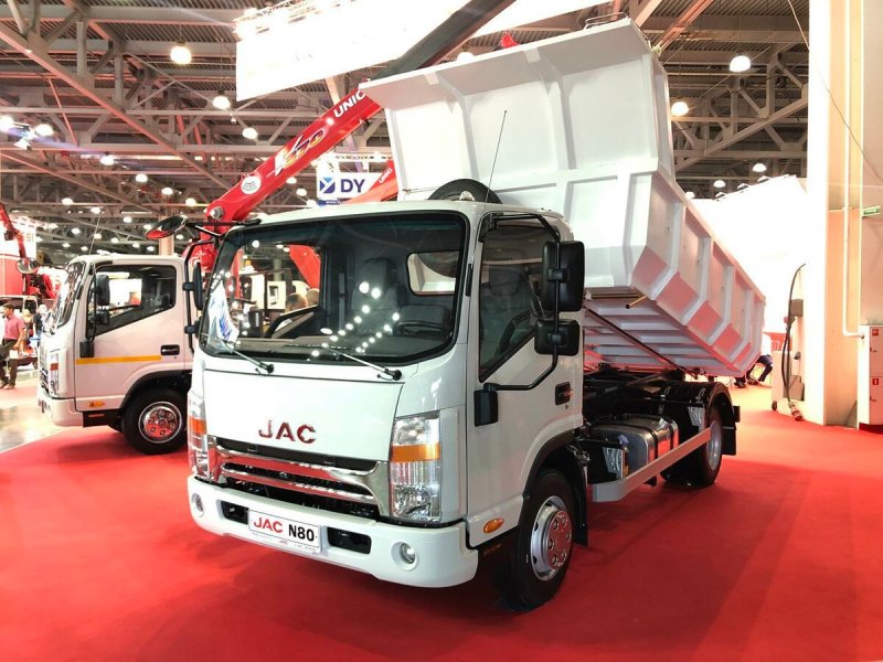 JAC самосвал на базе n80