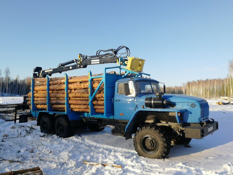 Урал 4320 сортиментовоз