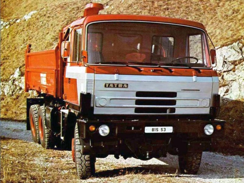 Tatra t815 самосвал