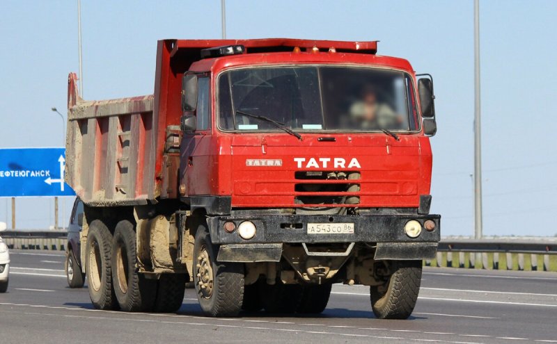 Татра 815 6х6 самосвал